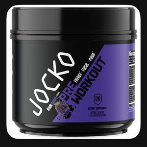 Jocko Pre-Workout - Sour Grape, 18.84 oz